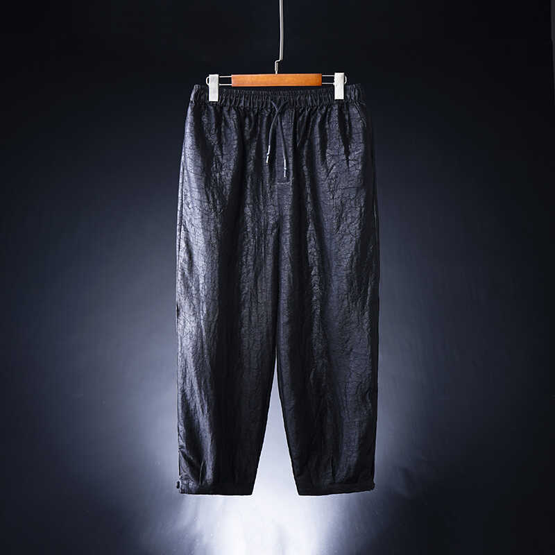 九分裤男装斯有莨香云纱宽松束脚