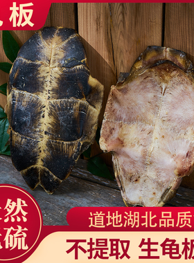 龟板中药材250g生龟甲 龟背甲 龟腹甲 乌龟壳另有醋炙龟甲鳖甲