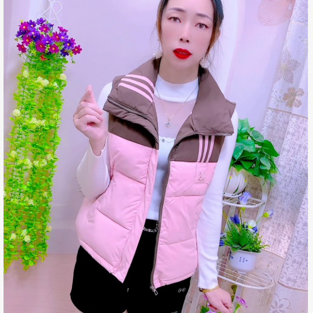 时尚韩版洋气女士背心马甲