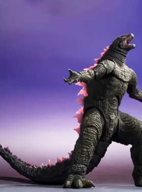 SHM哥斯玩具拉大战金手办刚2机械三头龙血魔可动怪兽恐龙模型摆件