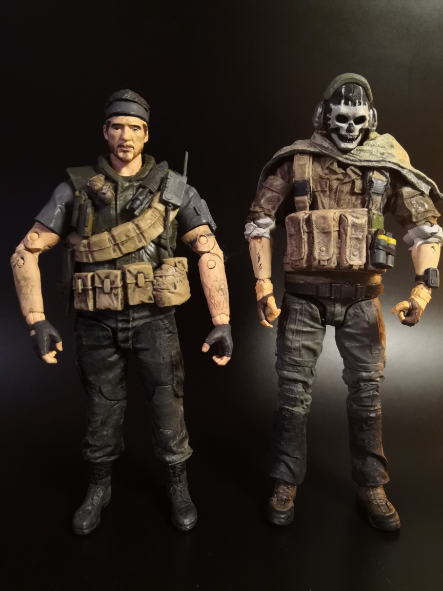 麦克法兰 使命召唤 伍兹 cod弗兰克麦克法兰 GHOST1/12