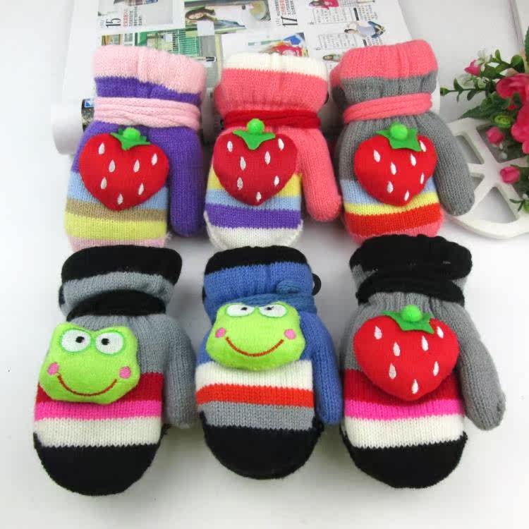 Gants pour enfants en de laine - Ref 2147477 Image 1