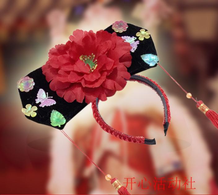 扒灰婆婆道具头饰帽子妈妈醋坛子