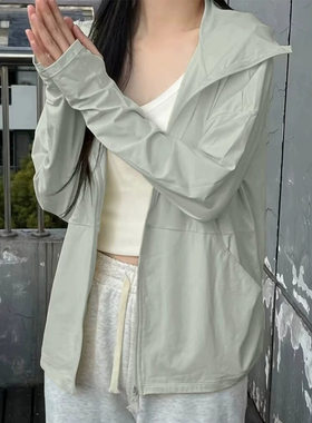 冰丝防晒衣女款夏季防紫外线防晒服宽松百搭户外外套