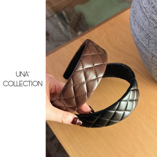 自制款 改良版 菱形小香风高颅顶发箍JM3021 吉满