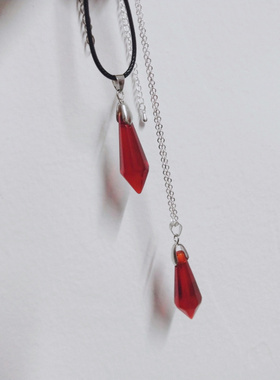 古典装饰品水晶琉璃道具项链