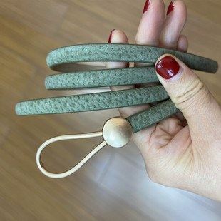 窄款 饰配连衣裙韩版 细腰带女磨砂面真猪皮百搭小皮带装 春夏新时尚