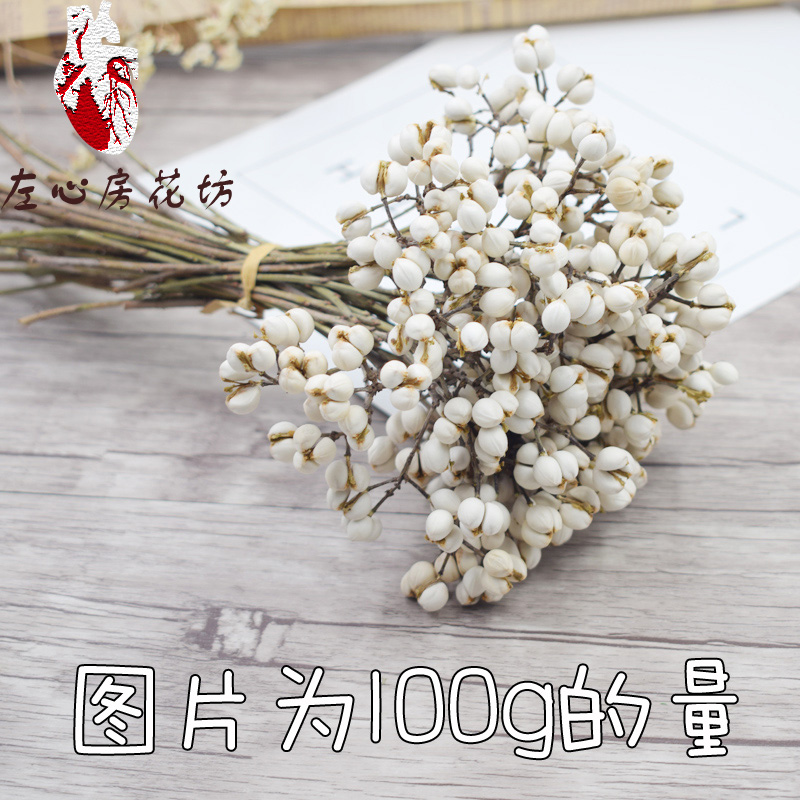 小白果圣诞干果diy香薰蜡片干花