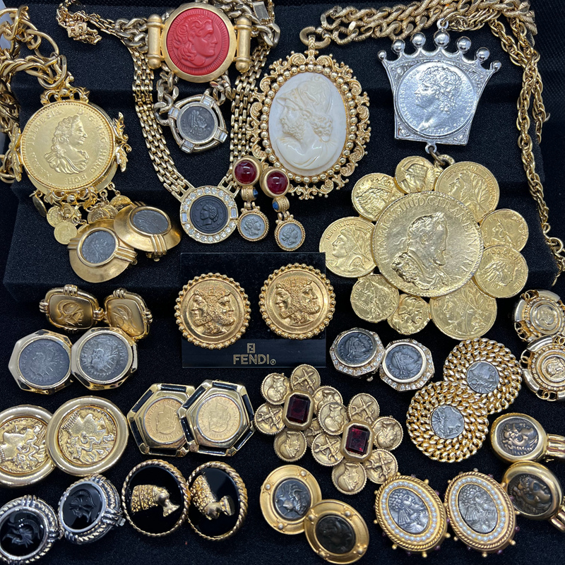 cinerkjljrmonet耳夹项链