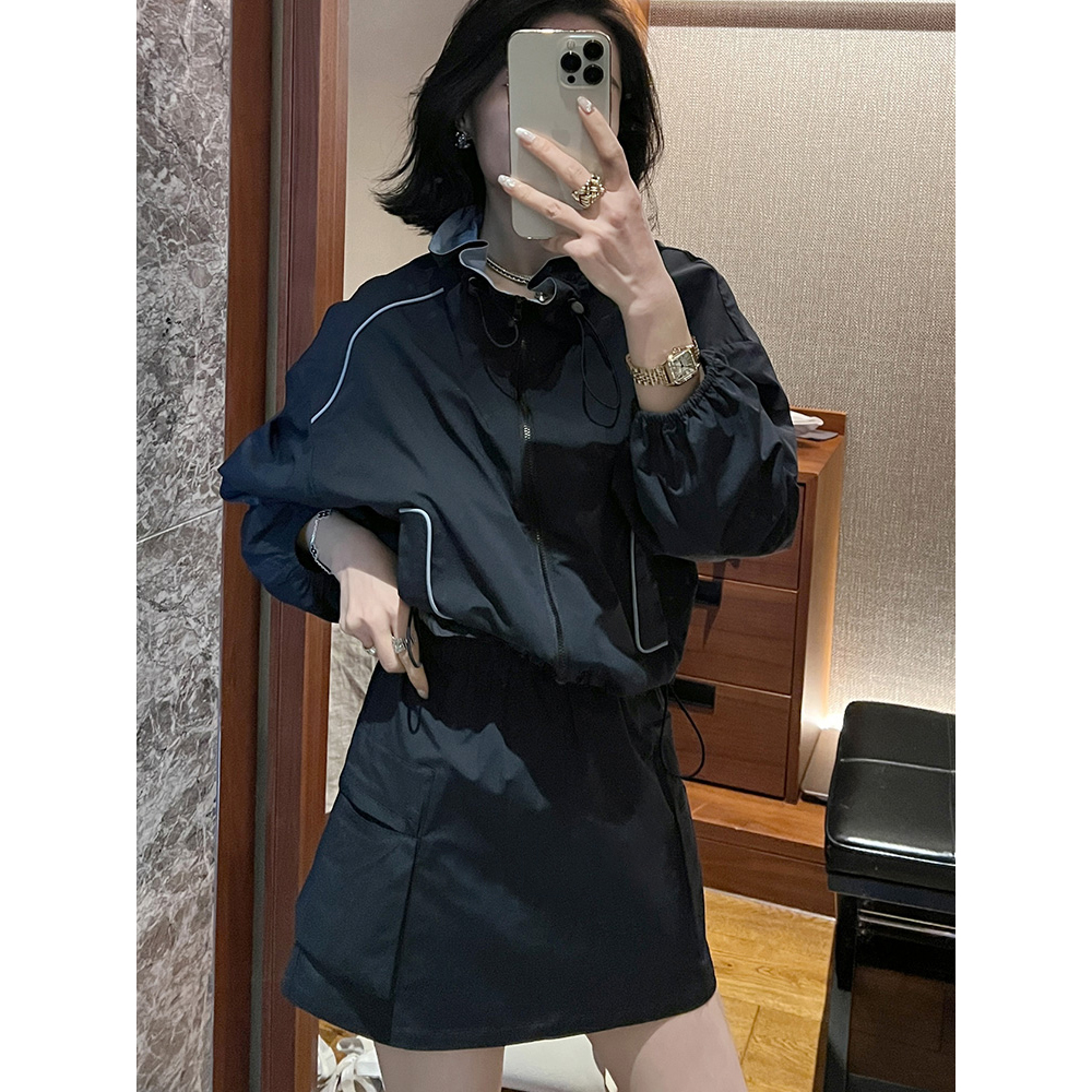 时尚百搭套装春款运动风两件套