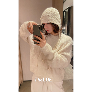 针织衫 骆衣衣TheLOE 505g减龄长袖 482g 云朵超柔羊毛毛衣
