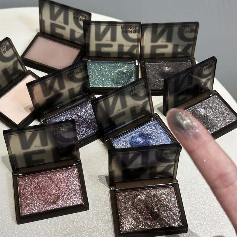 HERORANGE~煜熠琉光单色眼影哑光珠光甜酷朋克风烟熏妆爆闪眼影盘,彩妆/香水/美妆工具,眼影,淘宝优惠券,粉丝福利购,淘宝优惠卷