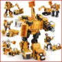 Biến đổi đồ chơi kim cương hợp kim mô hình xe kỹ thuật xe robot Hercules áo giáp và trẻ em phù hợp - Gundam / Mech Model / Robot / Transformers mô hình gundam trung quốc