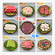 仿真鸳鸯麻辣锅火锅牛肉卷山药配菜食品树脂模型手工道具来图订制