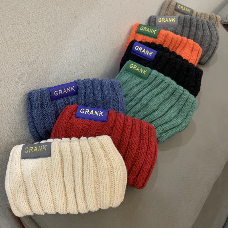 复古色系韩版针织百搭弹力绑发束头带女日常外戴网红新款宽边发带