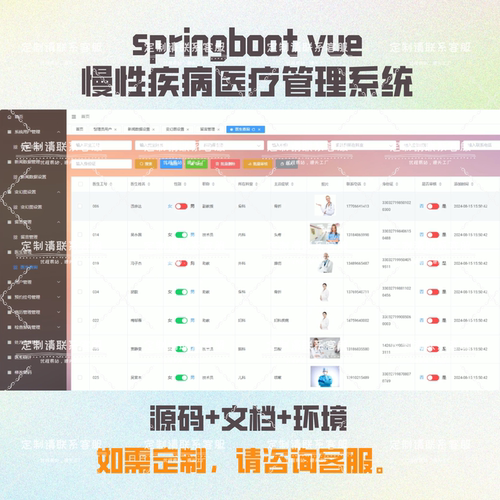 慢性疾病医疗管理系统springboot