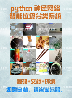 基于Tensorflow神经网络的智能垃圾分类系统 深度学习图像识别
