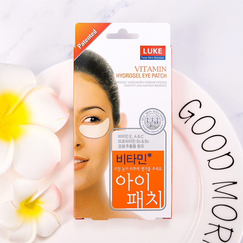 韩国LUKE维他命精华眼贴 缓解眼疲劳 去眼袋贴黑眼圈眼膜提拉紧致