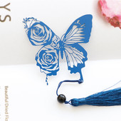 故宫文创纪念品蝶梦古典中国风金属书签玫瑰小王子清新学生用礼品