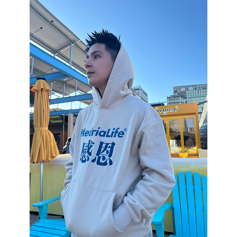 抓绒MEDRIA潮流卫衣休闲上衣