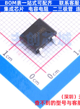 整流桥 DB106S DBS CJ(江苏长电/长晶) 电子元器件配单全新原装
