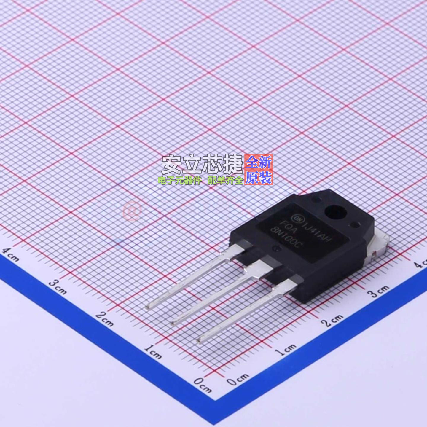 场效应管(MOSFET) FQA8N100C TO-3P onsemi(安森美) 电子元件配单