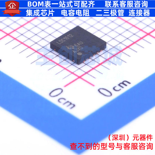 专用传感器 LDC1612DNTT WSON-12 TI/德州 电子元件配单全新原装