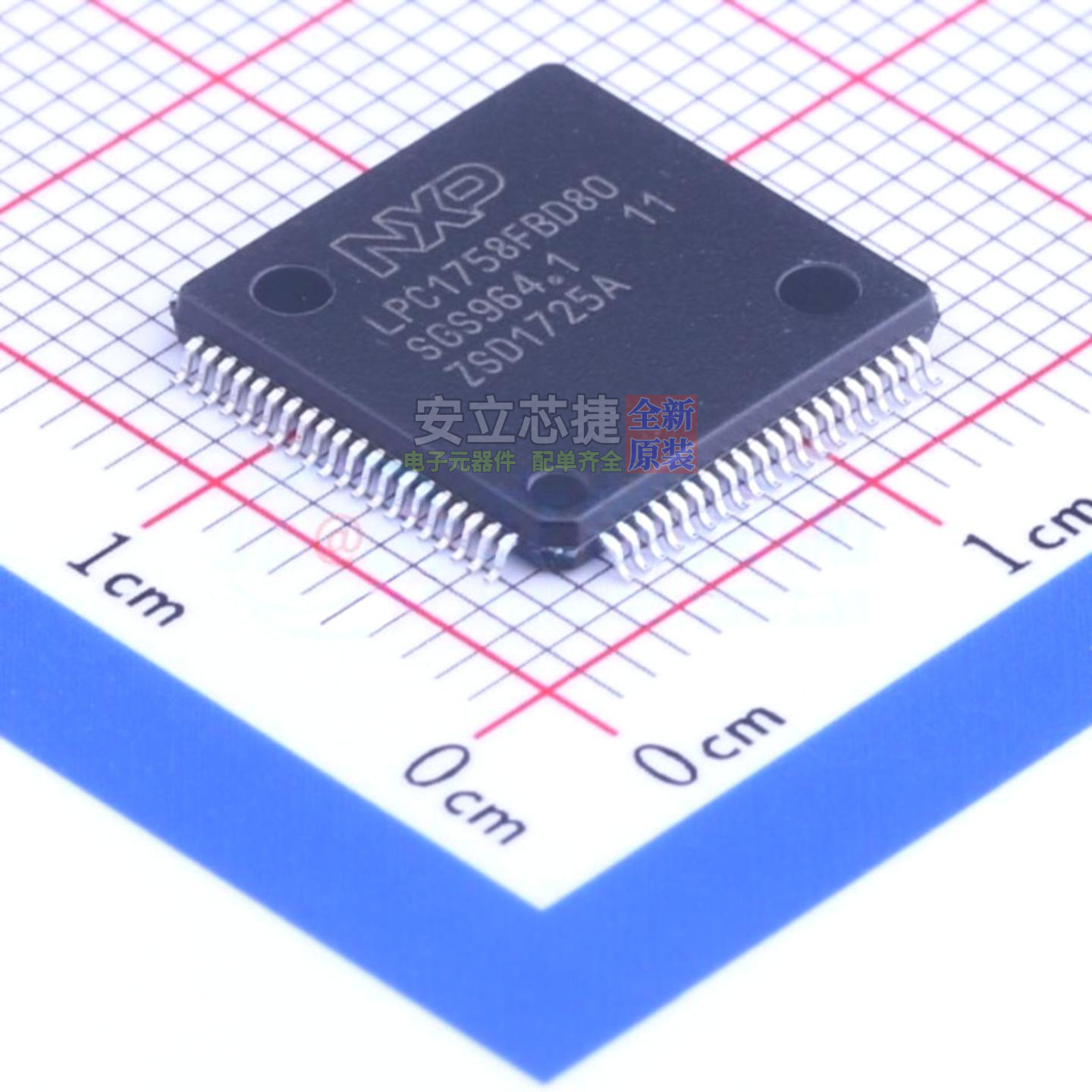 单片机(MCU/MPU/SOC) LPC1758FBD80,551 LQFP-80 安世 电子元器件