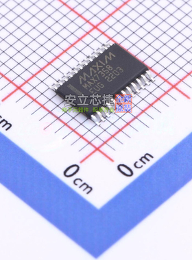 模拟开关/多路复用器 MAX7358EUG+ TSSOP-24 MAXIM(美信) 元器件