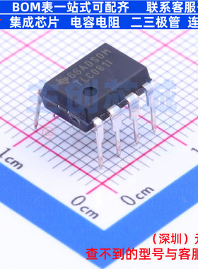 运算放大器 TLC081IP PDIP-8 TI/德州 电子元器件配单全新原装