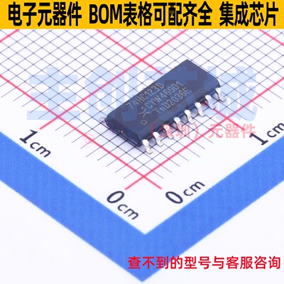 单稳态多谐振荡器 74HC123D,652 SOIC-16 Nexperia(安世) 元器件