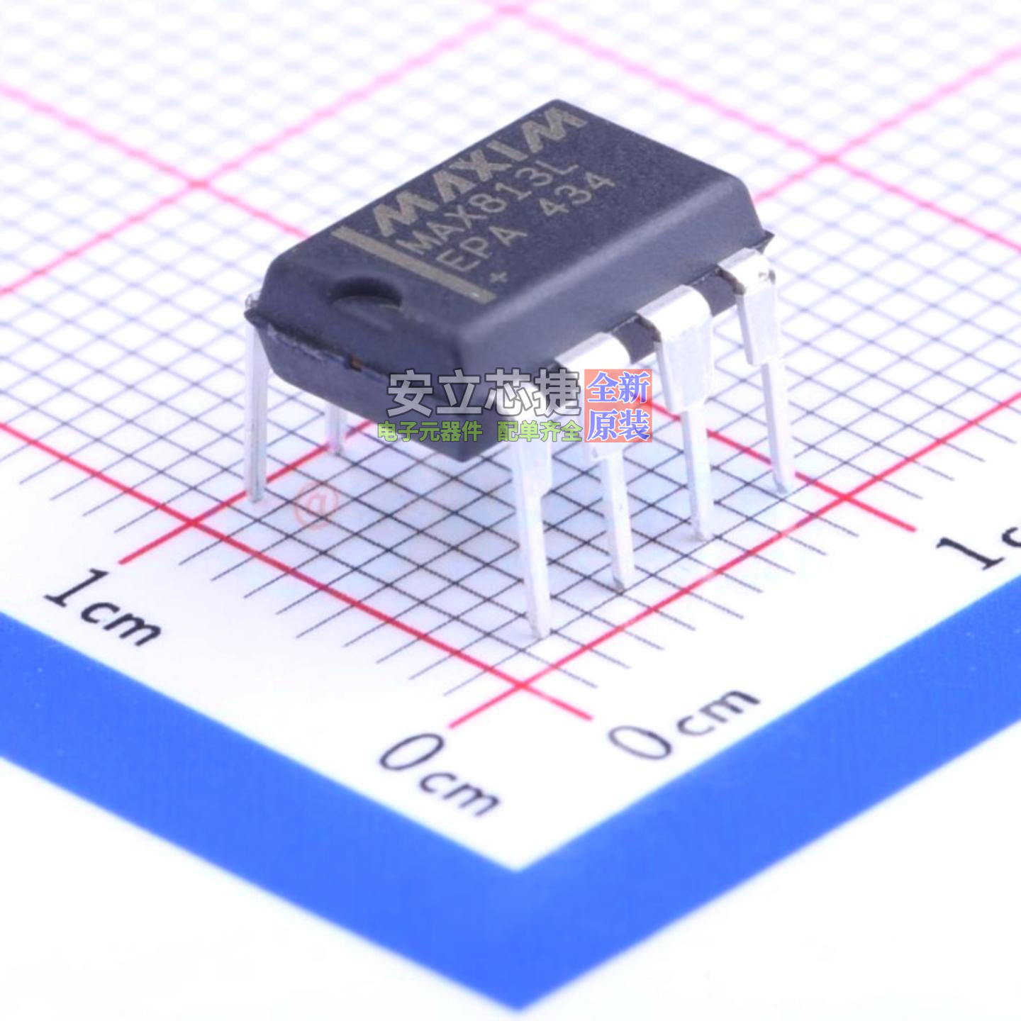 监控和复位芯片 MAX813LEPA+ DIP-8 MAXIM(美信) 电子元器件配单