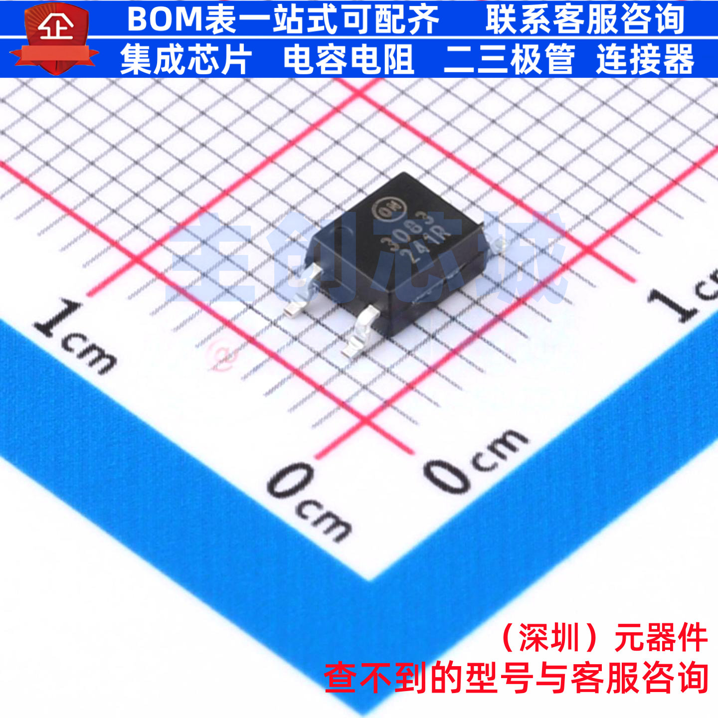 可控硅输出光耦 FODM3083R2 SMD-4P onsemi(安森美) 电子元件配单
