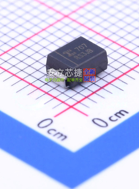 快恢复/高效率二极管 RS3JB-13-F SMB DIODES(美台) 电子元件配单