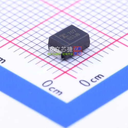 快恢复/高效率二极管 RS3JB-13-F SMB DIODES(美台) 电子元件配单