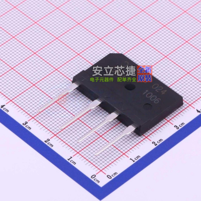整流桥 GBJ1006-F GBJ DIODES(美台) 电子元器件配单全新原装