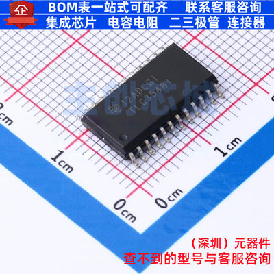 模数转换芯片ADC TLC3548IDW SOIC-24 TI/德州 电子元件全新原装