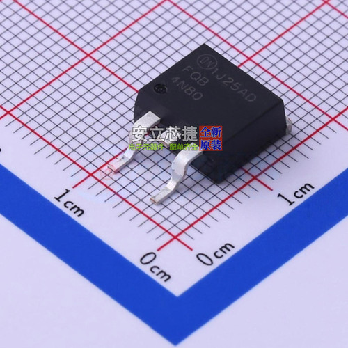 场效应管(MOSFET) FQB4N80TM TO-263 onsemi(安森美) 电子元器件