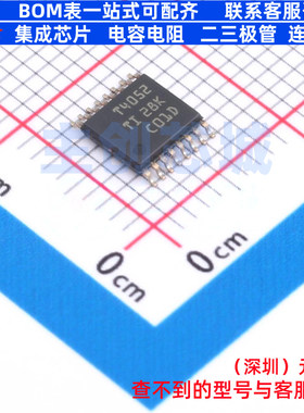 模拟开关/多路复用器 TMUX4052PWR TSSOP-16 TI/德州 电子元器件