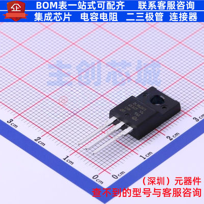 场效应管(MOSFET) STF2LN60K3 TO-220FP 意法半导体 电子元件配单