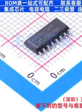信号开关/编解码器/多路复用器 SN74CBTLV3253D SOIC-16 TI/德州