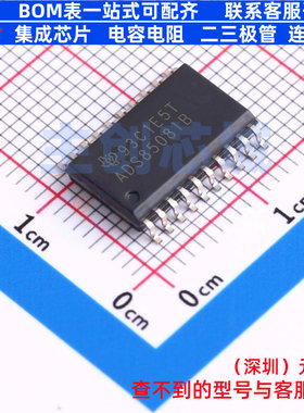 模数转换芯片ADC ADS8508IBDW SOIC-20 TI/德州 电子元件全新原装