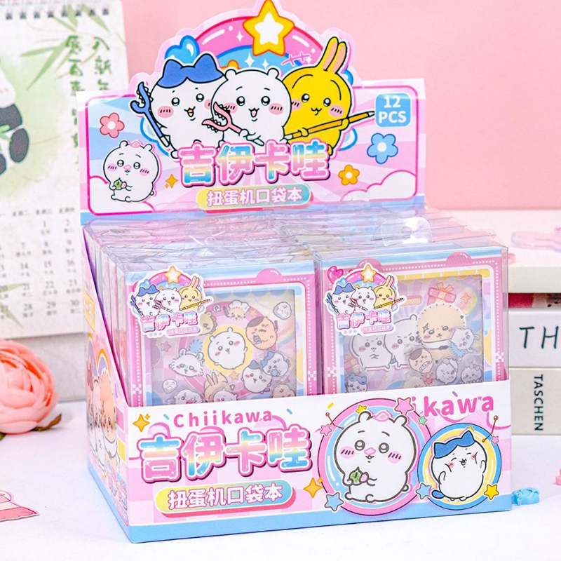 晶晶亚克力笔记本A7扭蛋本手账本