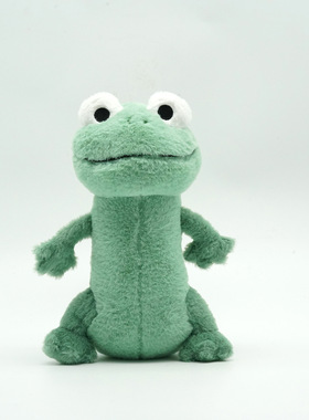 新品lizard Tom绿色蜥蜴仿真毛绒玩具公仔玩偶布偶娃娃