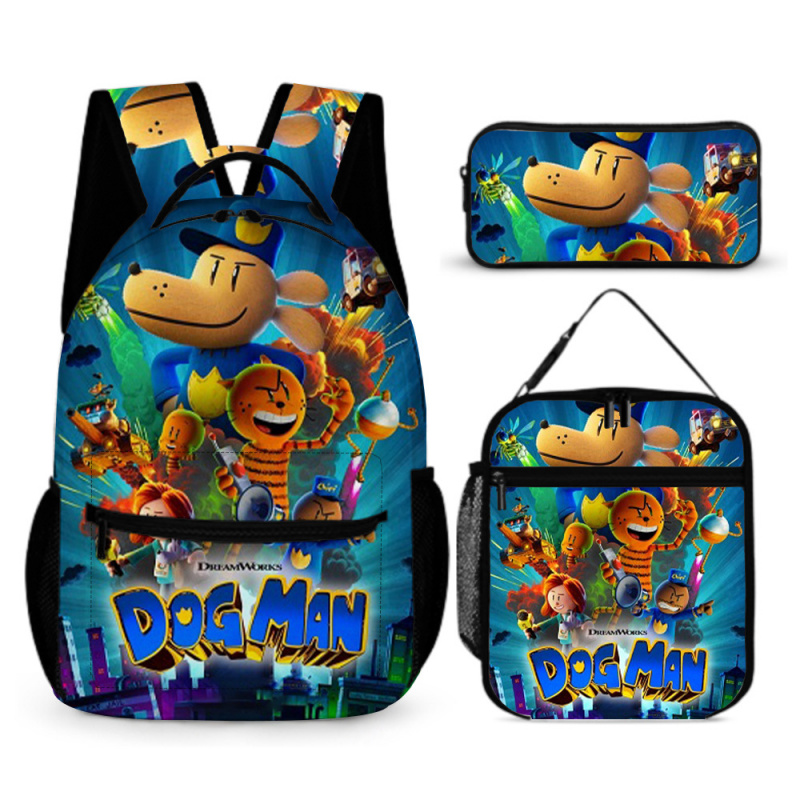 儿童书包卡通神探狗狗背包小学生