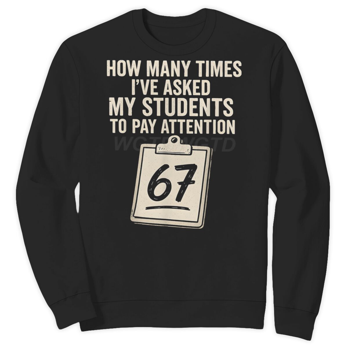 SixSeven趣味字母加绒卫