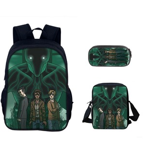 逃生：试炼游戏周边印花The Outlast Trials中小学生双肩包套装