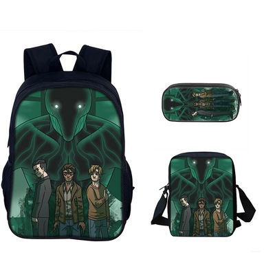 逃生试炼游戏周边印花双肩包套装