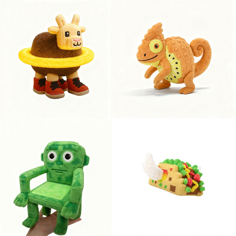 新品Steal脑腐周边毛绒公仔