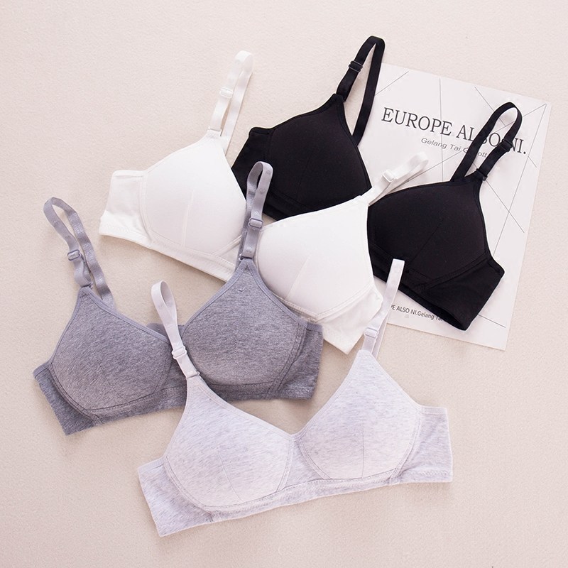 夏季发育期大学生纯棉少女文胸